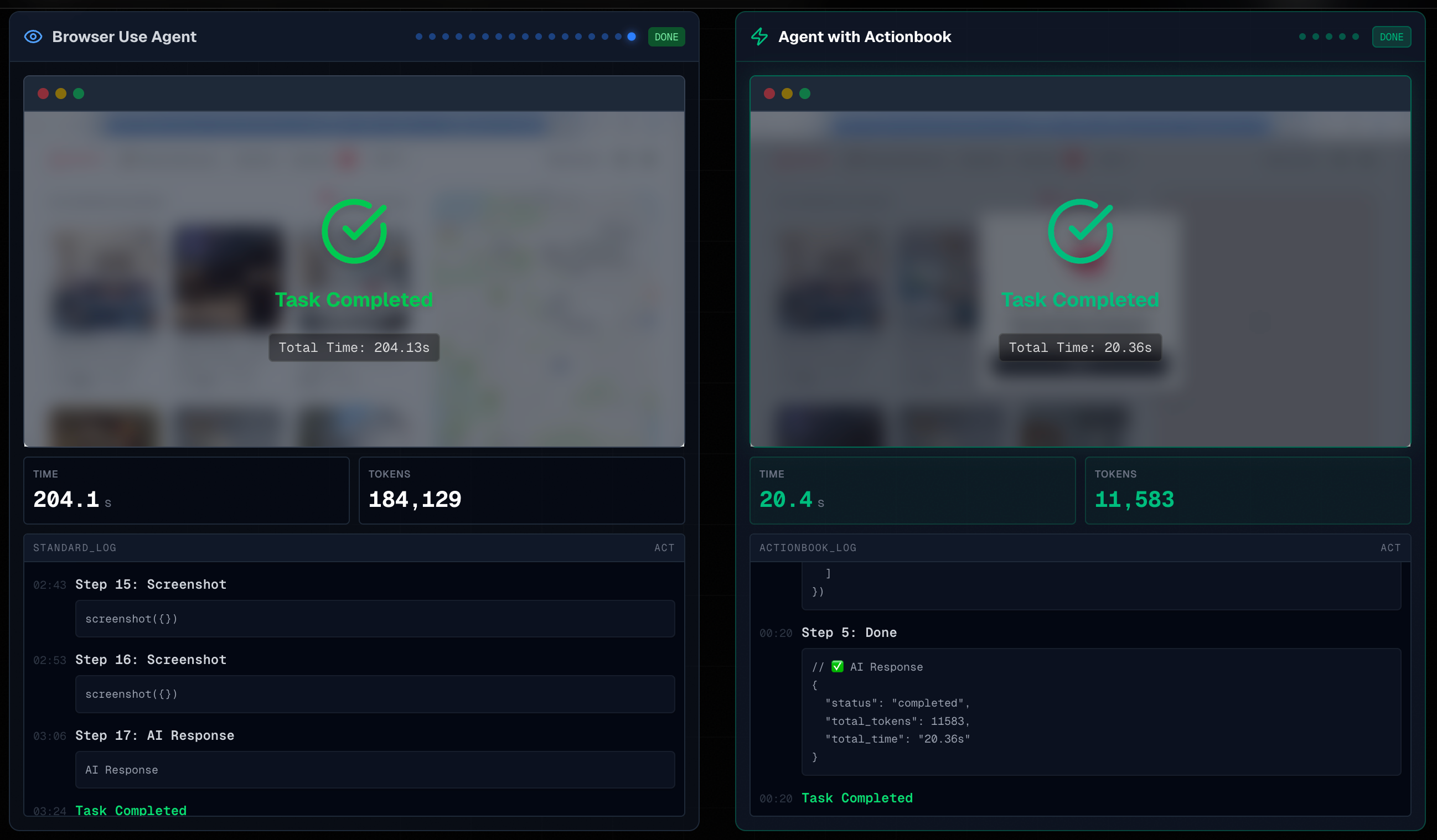 Agent operate 10x faster